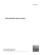 Groundwater Use in Canada 