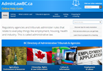 Administrative Tribunals (BC Admin Law Directory)