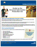 Guide to the Personal Information Protection Act