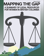 Mapping the Gap: A Summary of Legal Resources for Women in British Columbia