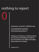 Nothing to Report 2010 Submission by BC CEDAW Group