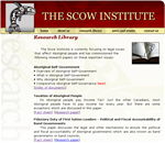 The Scow Institute's Research Library