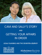 Cam & Sally’s Story and Getting Your Affairs in Order: Legal Planning and the Dementia Journey