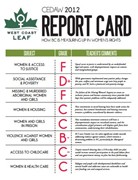2012 CEDAW Report Card