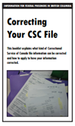 Correcting Your CSC File