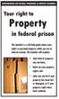Your Right to Property in Federal Prison