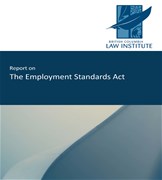 Employment Standards Act Reform Project