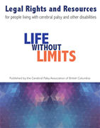 Legal Rights and Resources for people living with cerebral palsy and other disabilities