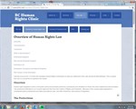 BC Human Rights Clinic: Overview of Human Rights Law