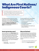 What's First Nations Court