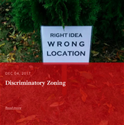 Discriminatory Zoning