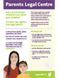 Parents Legal Centre poster