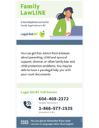 Family LawLINE wallet card
