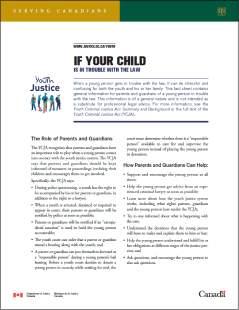 Thumbnail of the first page, with three blocks of text, the Government of Canada logo, and a small brightly coloured illustration showing the silhouettes of five people.