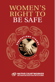 Thumbnail of the cover, with title and logo, illustrated with a photo of three generations of women's hands one on top of the other, with the elder's hand at the bottom and the youngest at the top.